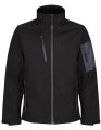 Heren Softshell Jas Regatta Professional Arcola Zwart-Seal Grey